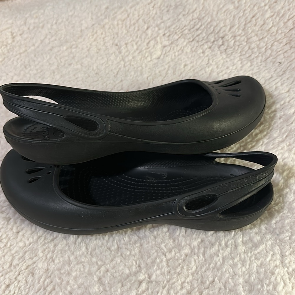 Black Mary Jane/ Ballet Crocs - Picture 6 of 8